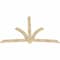 Ekena Millwork Davenport Rough Sawn Timber Gable Bracket, Douglas Fir, 108"W x 72"H x 2"D x 6"F, 16/12 Pitch GBW108X72X0206DAV00RDF - alternate 4